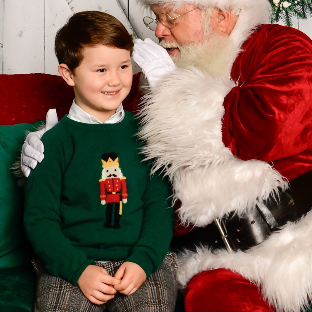 Nutcracker wool sweater